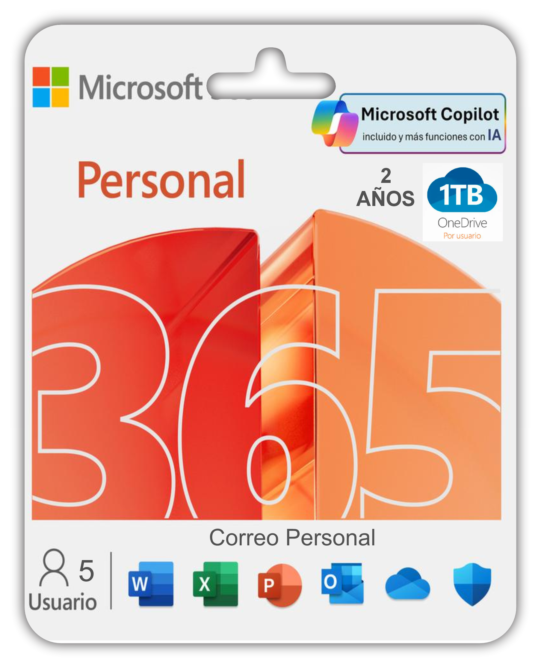 Microsoft Office 365 2 AÑOS